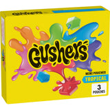 Gushers Tropical Fruit Snacks – Grab-and-Go Pouches for Hiking, Camping, and Picnic Days