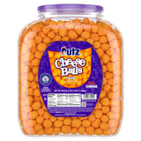 Utz Cheese Balls 36.5 oz Resealable Tub – Better-For-You Cheddar Snack for Digestive-Friendly Home Munching, Kosher