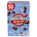 Swiss Miss Milk Chocolate Hot Cocoa – Cozy Winter Care Package Gift for Elderly Parents, Teachers, and Hostesses, 50 Packets