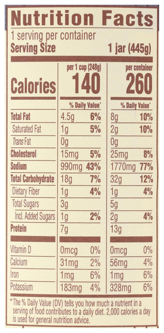 all-natural ingredient list with no artificial colors, flavors, or preservatives