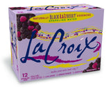 LaCroix Black Razzberry Sparkling Water – Clean-Label Self-Care Drink for Health-Conscious Adults and Mindful Living