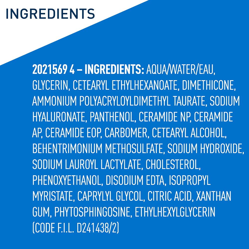 CeraVe Hyaluronic Acid Serum – Gentle, Non-Irritating Hydration for Sensitive Skin Daily Routine