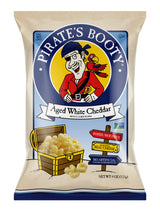 Pirate's Booty Aged White Cheddar Cheese Puffs – Diet-Friendly Pantry Staple for Busy Wellness Routines, 4oz 2-Pack
