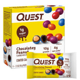 Quest Nutrition Coated Candies Chocolatey Peanut – Stocking Stuffer Idea for Macro Trackers and Gym Enthusiasts, 4 Count