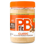 PBfit Powdered Peanut Butter – Easy-to-Mix Kids' Smoothie Add-In for Breakfast Tables, Plant-Based Protein Source