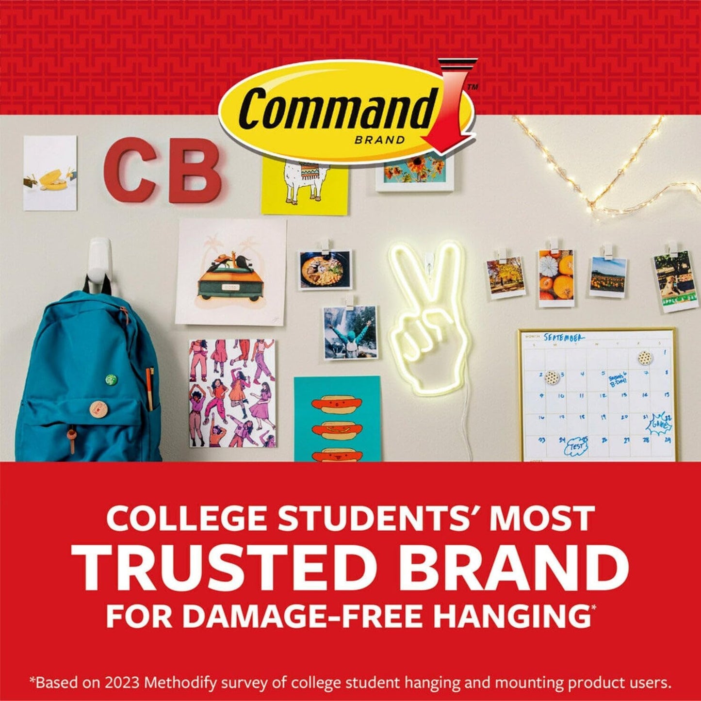 Command Clear Clips for Cozy Home Atmosphere – Wall-Safe Mounting for Holiday Lights and Wreaths