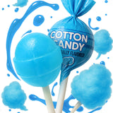 Zestix Cotton Candy Mini Lollipops – Individually Wrapped Kids Candy for Birthdays, Piñatas & Classroom Reward Jars