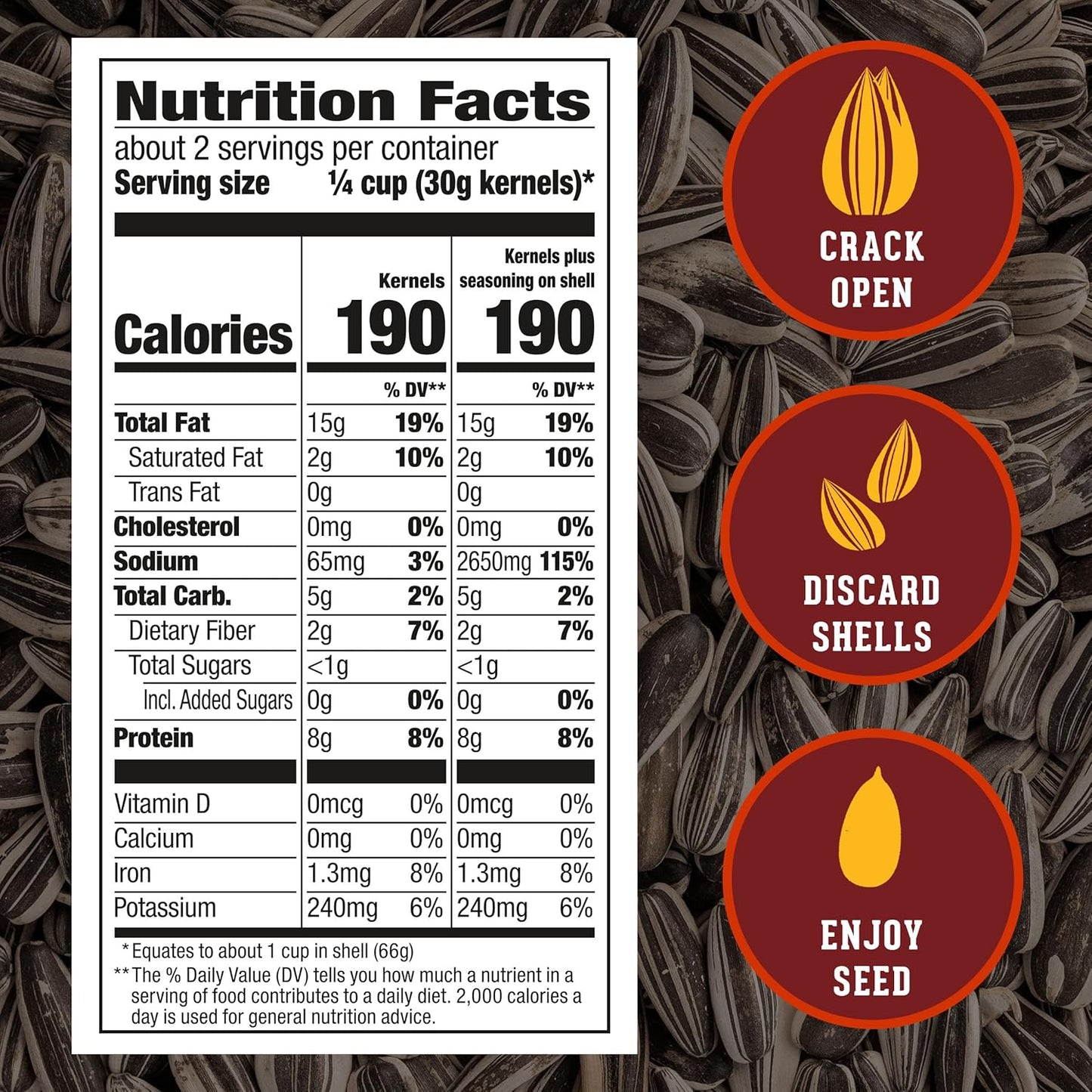 DAVID Jumbo Sunflower Seeds, Bar-B-Q Flavor, 5.25 oz – Portion-Controlled Crunch for Restrictive Diet Routines