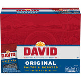 DAVID Sunflower Seeds 1.625oz 12 Pack – Stadium and Bleacher Snack for Baseball Games and Tailgates