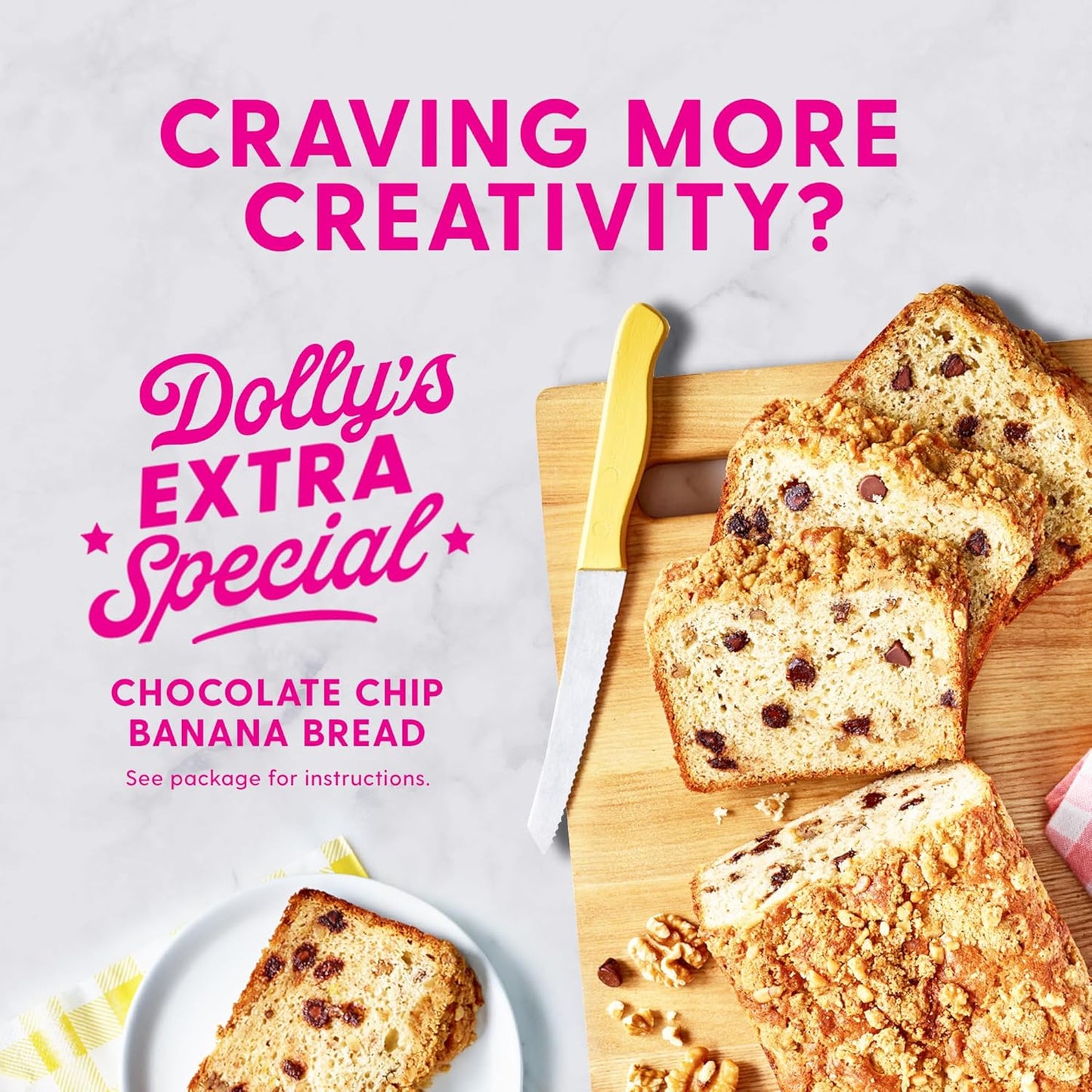 Duncan Hines Dolly Parton Banana Nut Baking Mix – Thoughtful Valentine's Day Gift for Her with a Box-Exclusive Dolly Recipe