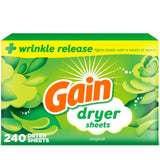 Gain Original Scent Laundry Dryer Sheets – Stress-Relieving Freshness Ritual for Shared Family Closets