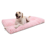 KSIIA Orthopedic Crate Mat Holiday Gift for Dog Owners with Aging Pets