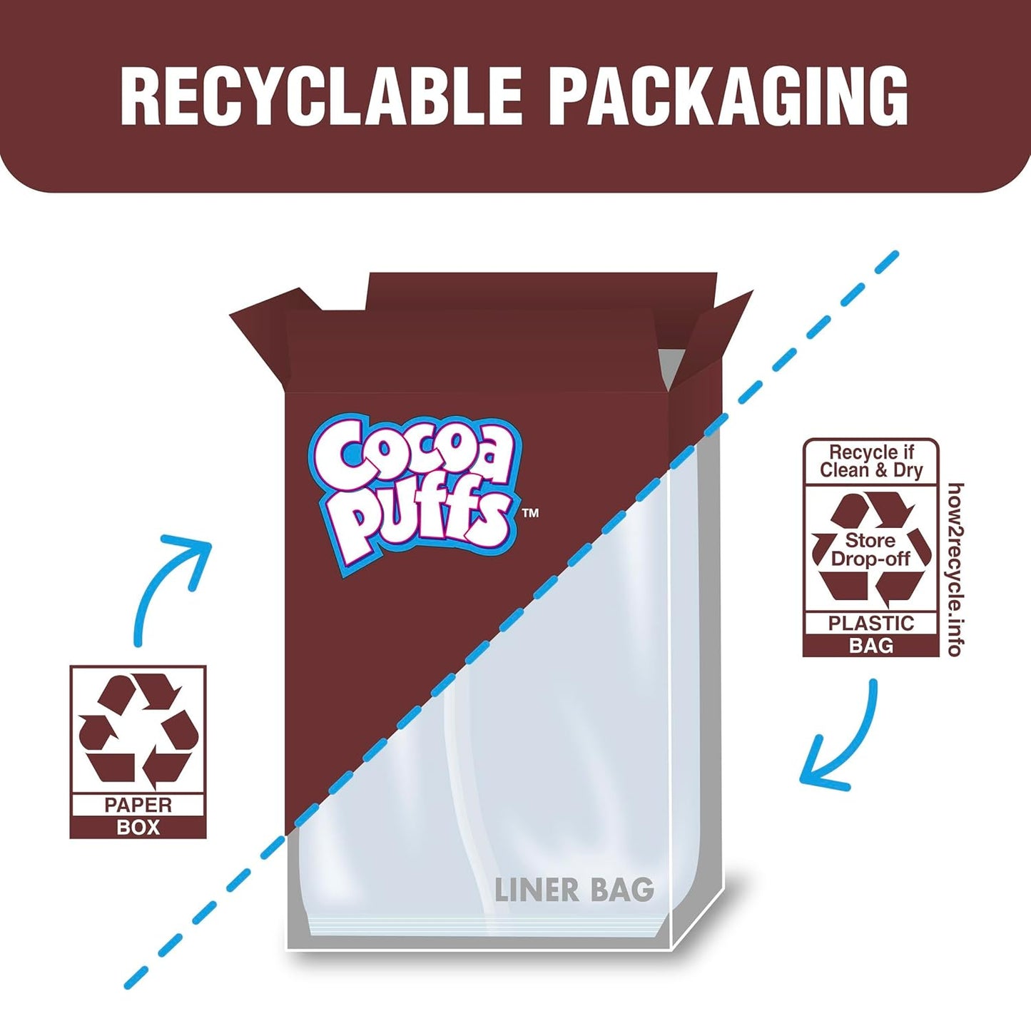 Kid-Approved Cocoa Puffs Chocolatey Breakfast Cereal, Whole Grain, Family Mega Size, 25.8 oz