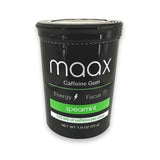 Maax Caffeine Energy Gum | Smarter Energy for Active Wellness Routines | 125mg Spearmint, 25 Pieces