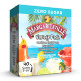 Margaritaville Singles to Go Drink Mix – Gym Bag and Yoga Studio Hydration, Clean Ingredient Single-Serve Water Sticks