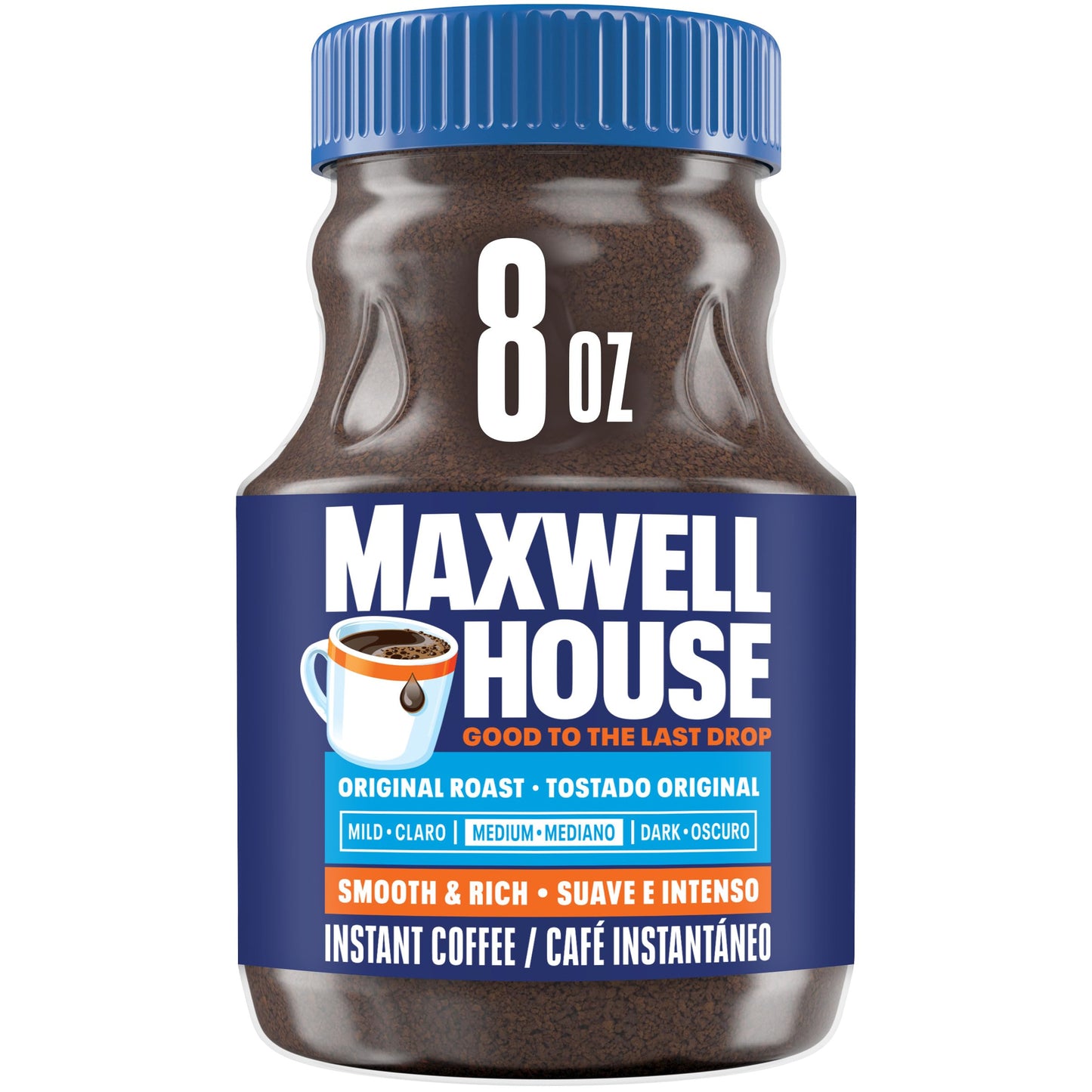 Maxwell House Breakfast Blend Mild Roast Ground Coffee, 38.8 oz Canister – Hostess Gift for Event Hosts Stocking Large Quantities