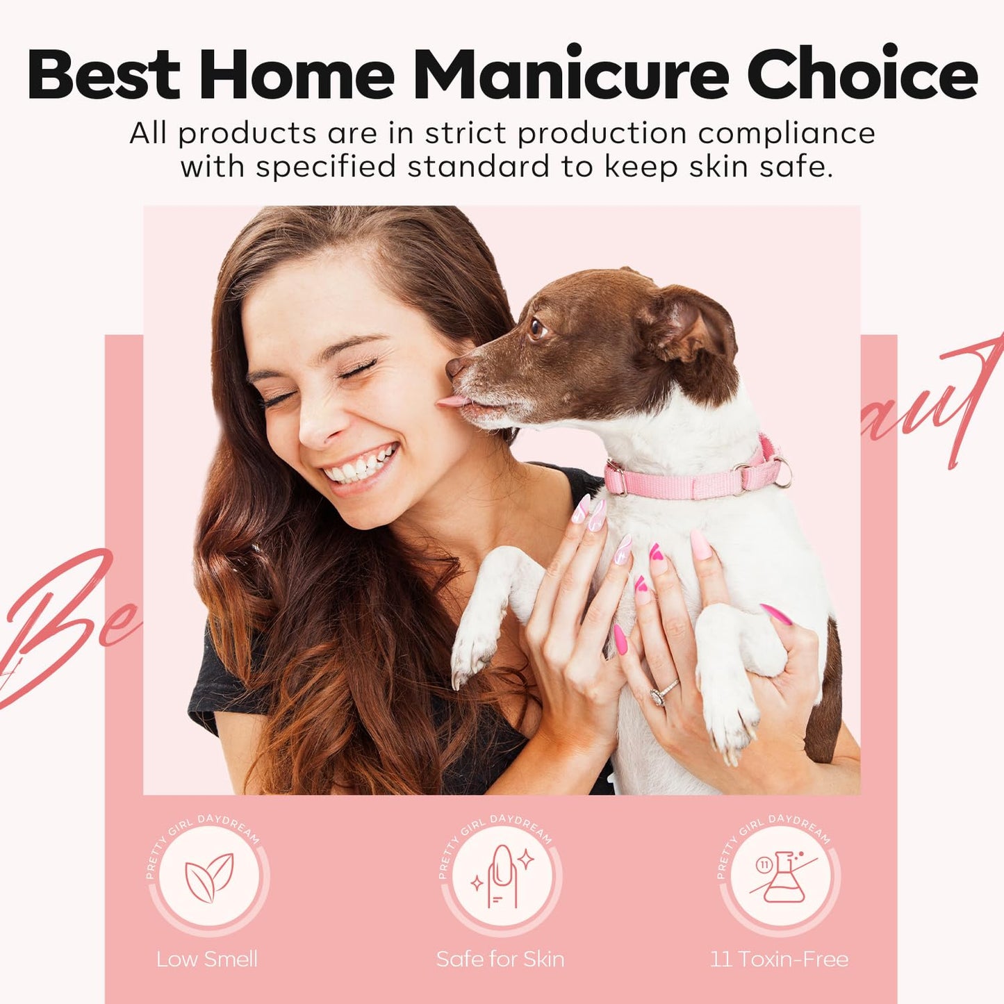 modelones Builder Gel Clear – Mindful Bedtime Manicure Routine with Low-Odor, Pet-Safe Formula