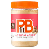PBfit Sugar-Free Peanut Powder for Pre-Workout Setup, Fast-Mix Protein for Gym Bag Routines