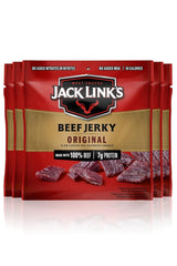 Jack Link's 96% Fat Free Beef Jerky Pouches – Post-Workout Protein Snack for Active Lifestyles