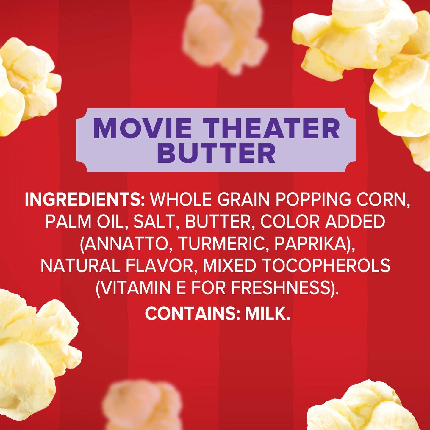 Orville Redenbacher's Real Butter Microwave Popcorn Tub – No Artificial Additives Office Break Room Indulgence