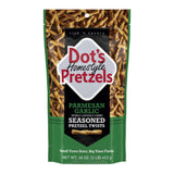 Dot's Pretzels Parmesan Garlic Pretzel Twists – Shareable Snack Gift Basket Staple for Game Day, Parties, and Christmas, 16oz Bag