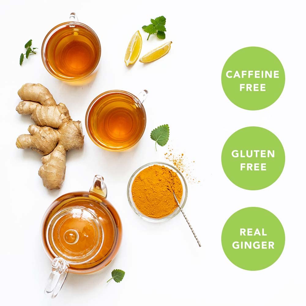 Prince of Peace Instant Ginger Honey Crystals with Turmeric – Birthday Gift Basket Addition for Tea Enthusiasts