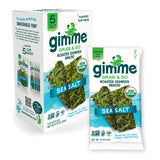 Gimme Seaweed Seaweed Snacks for Commuter Bags and Back Pockets Low Calorie Office Snack 5 Count