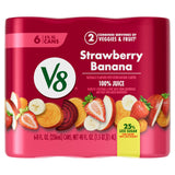 V8 +Energy Kids Lunchbox Vegetable and Fruit Juice Blend, 8 fl oz Can (6 Pack) Two Servings of Produce Per Can