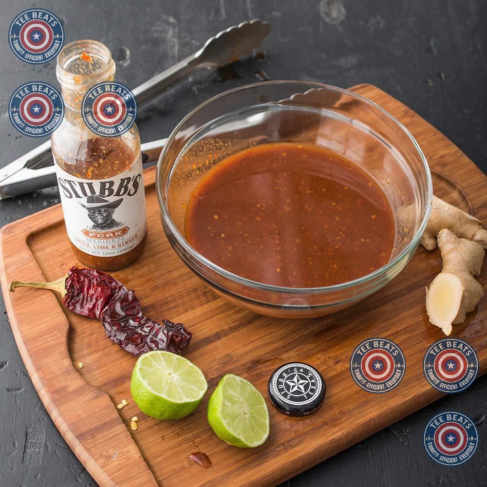 Stubb's Chiles, Lime & Ginger Pork Marinade, 12 oz – Wholesome Prep-Counter Marinade for Clean-Label Pork, Chicken, and Fish Dinners