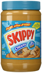 SKIPPY Creamy Peanut Butter, 40 Ounce – Fast Fuel Jar for Office Break Rooms and Late-Night Studying