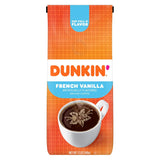 Dunkin' Flavored Ground Coffee Bundle – Workday Coffee Station Supply, French Vanilla & Hazelnut for Daily Focus