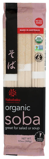Hakubaku USDA Organic Soba – Gentle-on-the-Gut Noodle for Toddler and Family Dinners