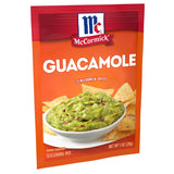 McCormick Guacamole Seasoning Mix for Patio Cookouts and Outdoor Entertaining, 1 oz