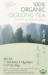 Prince of Peace Organic Oolong Tea, 100 Tea Bags – Bulk Office Pantry Stock for Shared Workspace, Aromatic Non-Bitter Daily Brew
