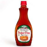 Maple Grove Farms Sugar Free Syrup, No-Added-Sugar Family Syrup for Pancakes and Waffles, 24 Ounce Bottle