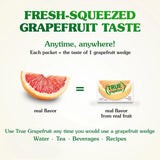 True Citrus Grapefruit Single Serve Packets – Affordable Care Package Gift for Busy Professionals, Portable Hydration