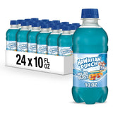 Hawaiian Punch Polar Blast 10oz Bottles 24 Pack – Low-Calorie After School Snack for Kids and Lunchbox Pantry