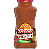 Pace Hot Picante Sauce – Tailgate & Picnic Salsa for Burgers, Dogs and Tortilla Chips
