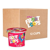 Kellogg's Froot Loops Cereal Cups – Better-For-You Sweet Snack, Whole Grain 1.5oz Cups
