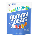 YumEarth Organic Gummy Bears – Kids Snack Pack for School Lunches, Allergy Friendly Candy