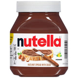 Nutella Hazelnut Spread with Cocoa – Pantry Staple for Children and Busy Families, 26.5 oz Jar