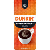 Dunkin' Ground Coffee Dark Roast – Festive Holiday Stocking Stuffer for Dunkin' Fans, 11 oz Single Pack