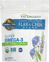 Garden of Life Vegan Omega-3 Flax Chia Mix – Clean-Label Superfood for Hormone Balance and Self-Care