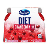 Ocean Spray Diet Cranberry Juice Drink – Single-Serve Cranberry Bottles for Tailgating and Backyard Parties