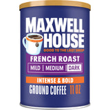 Maxwell House Breakfast Blend Mild Roast Ground Coffee, 38.8 oz Canister – Workplace Conference Room Supply for Meetings and Long Workdays