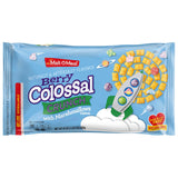 Malt-O-Meal Berry Colossal Crunch with Marshmallows Breakfast Cereal, Pantry-Stock Berry Cereal for Twins, Siblings and the Whole Family, Sweet Snack with Marshmallows, 24 oz Bag