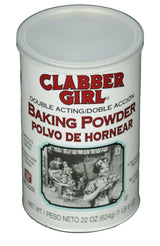 Clabber Girl Aluminum Free Baking Powder 2-Pack – Two Cans and Done, Less Restocking Clutter