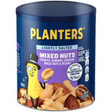 PLANTERS 50% Less Sodium Nut Mix – Resealable Office Snack for Home and Corporate Break Rooms