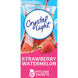 Crystal Light Strawberry Watermelon Pitcher Packets – Guilt-Free Water Flavoring for Calorie-Conscious Diets