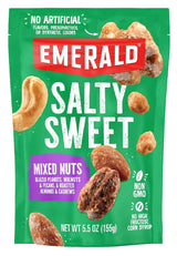 Emerald Nuts Salty Sweet Mixed Nuts – Portable Snack for Hiking and Camping